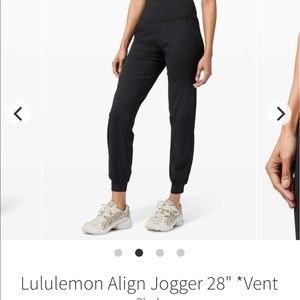 Lululemon Align Jogger Vent